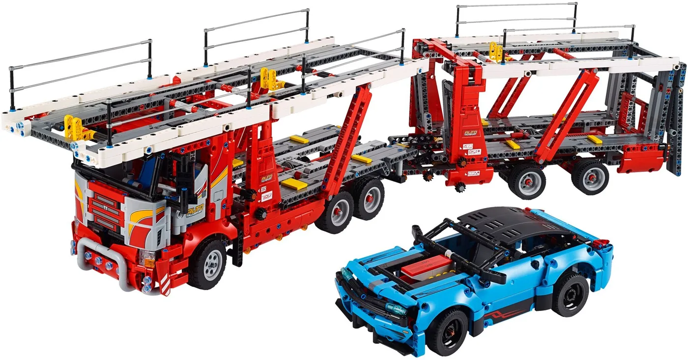 LEGO 42098 Le transporteur de voitures - prix | Brick Broker