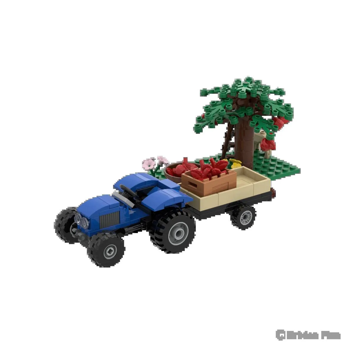 BRIXIES Petit tracteur (BRIXIES-222.203) - prix | Brick Broker