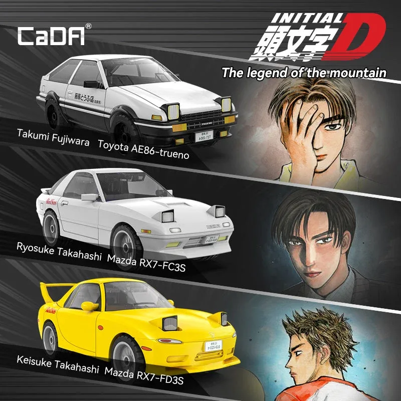 CaDA Série Initial D 1:35 - C55018W (CADA-C55016W) - prix | Brick Broker