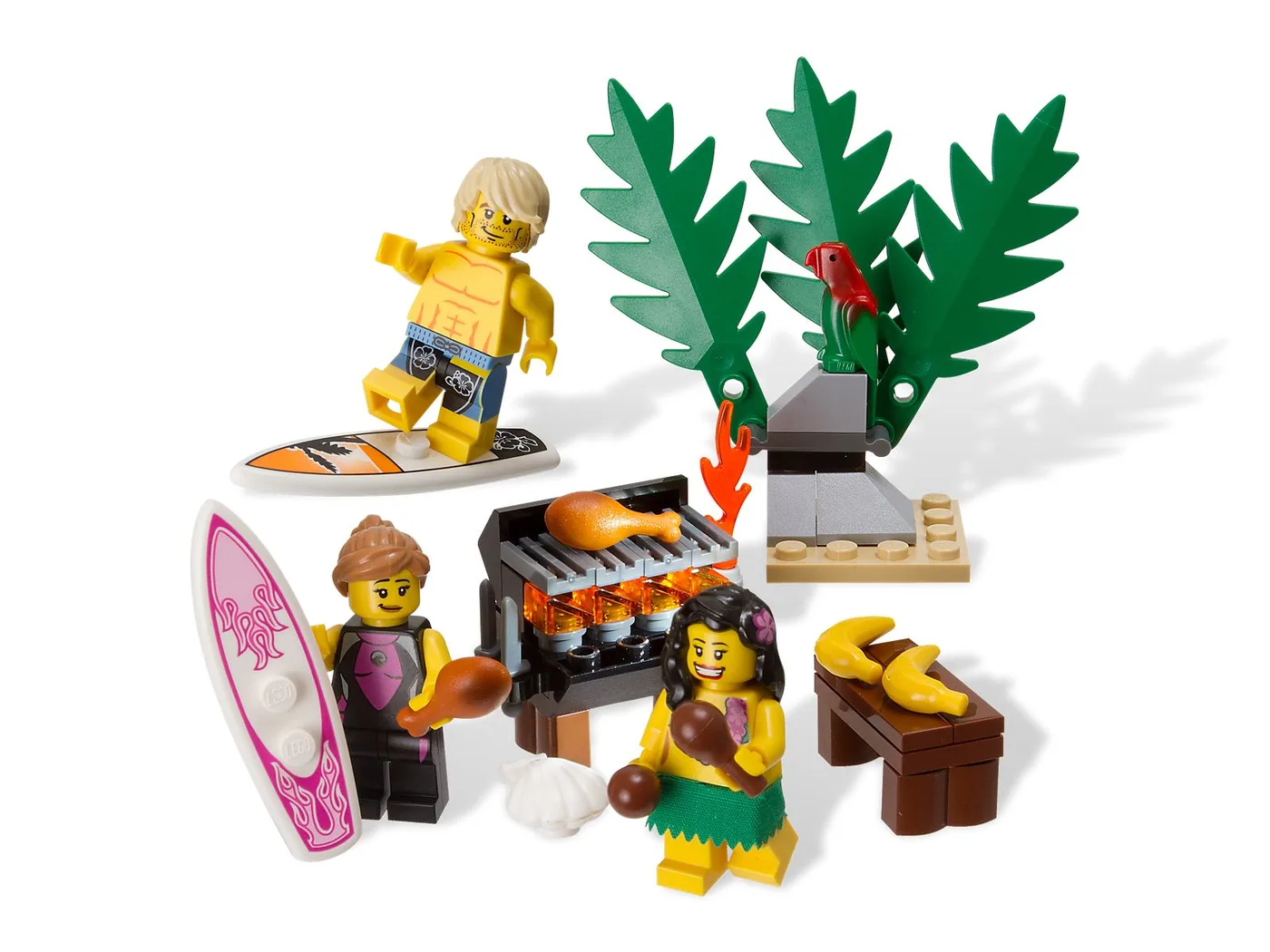 LEGO 850449 Pack d'accessoires de plage pour figurine - prix | Brick Broker