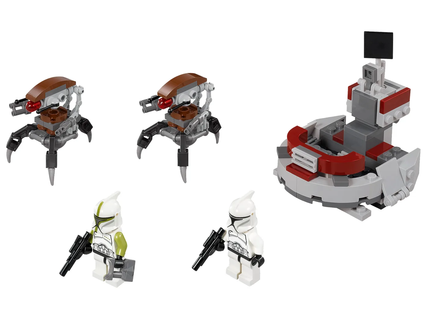 LEGO 75000 Clone Troopers™ contre Droidekas™ - prix | Brick Broker