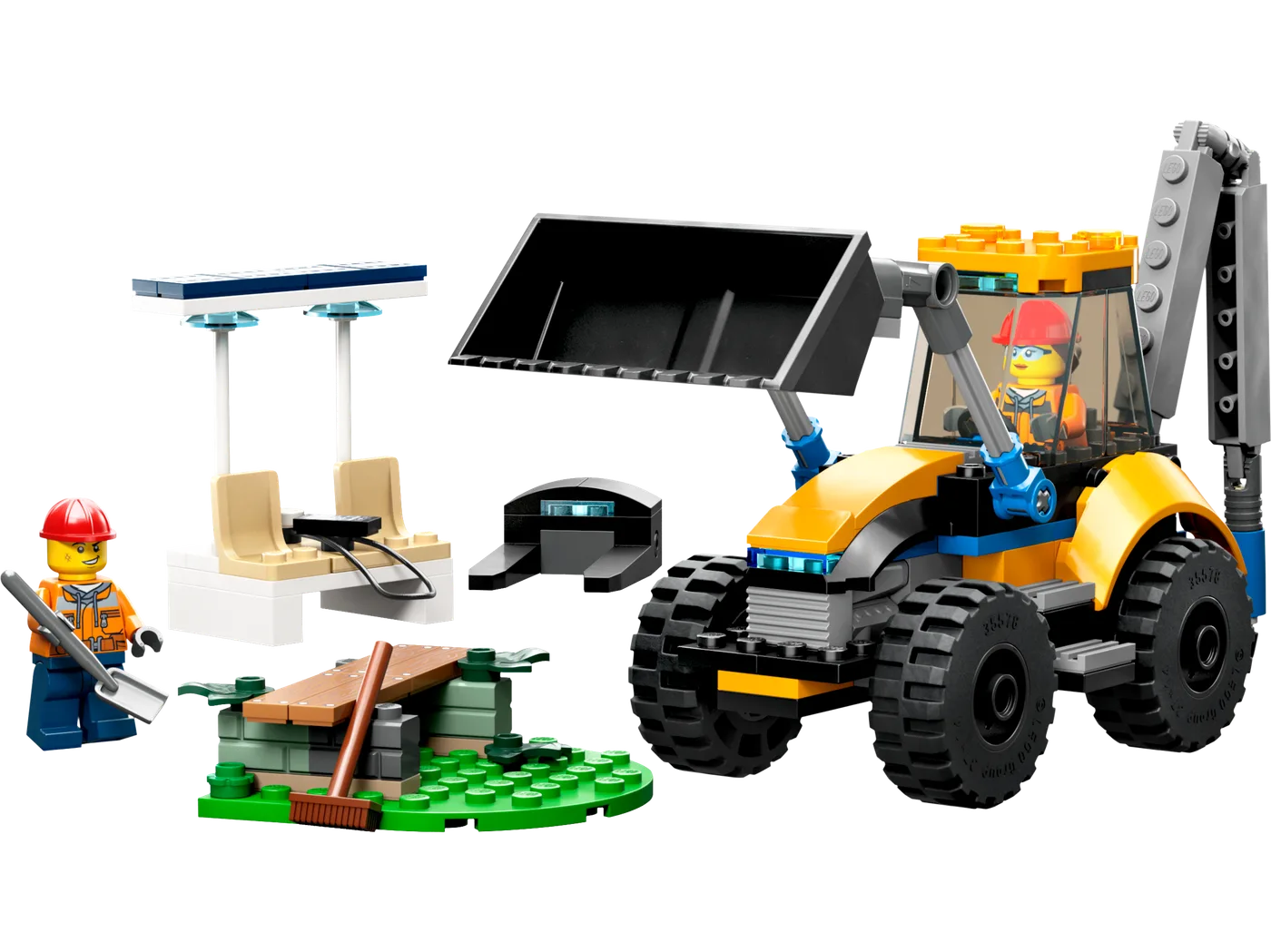 LEGO 60385 Pelleteuse de construction - prix | Brick Broker
