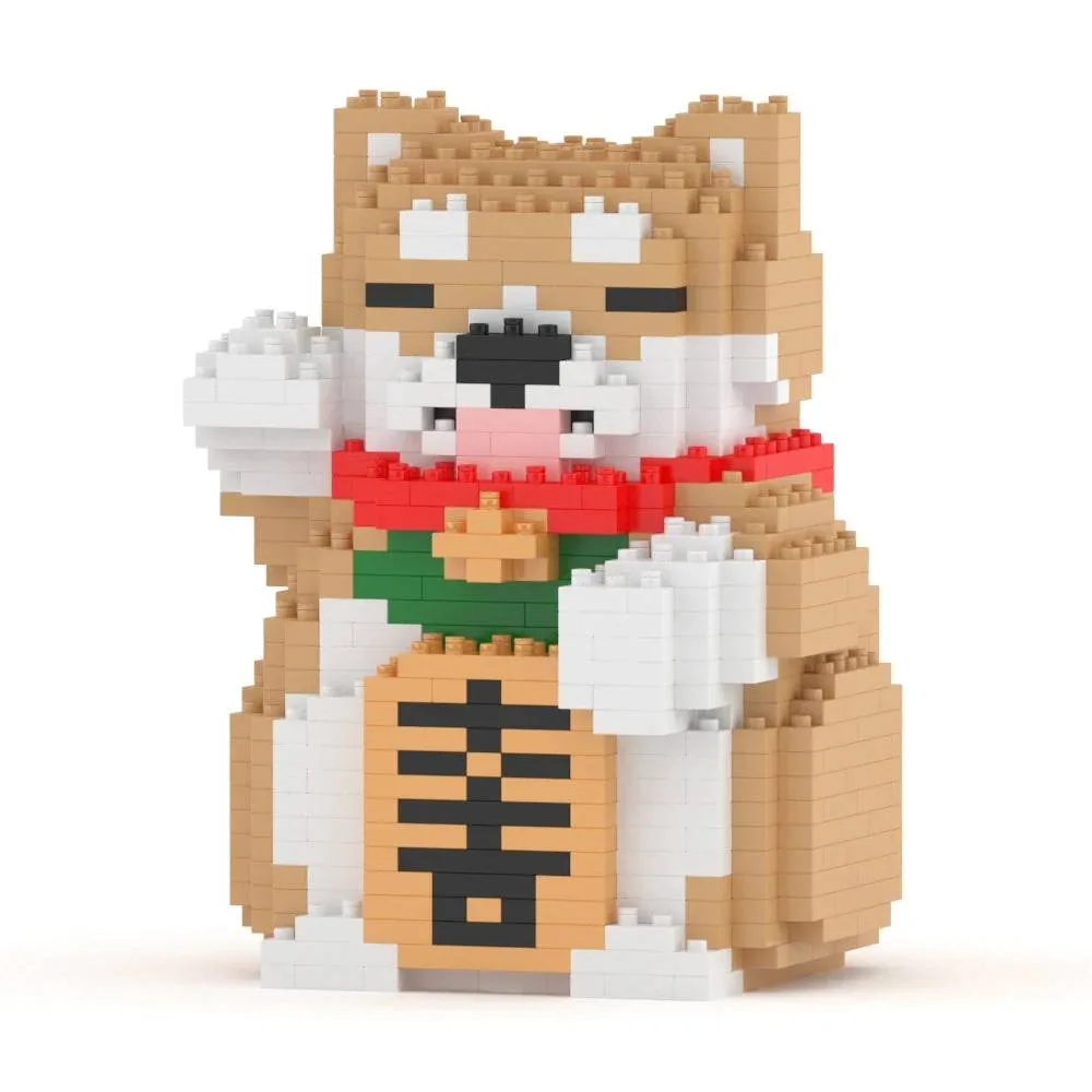JEKCA Shiba Inu Chanceux Mini 01 - Grande Taille (JEK-CM26LKD02) - prix | Brick Broker