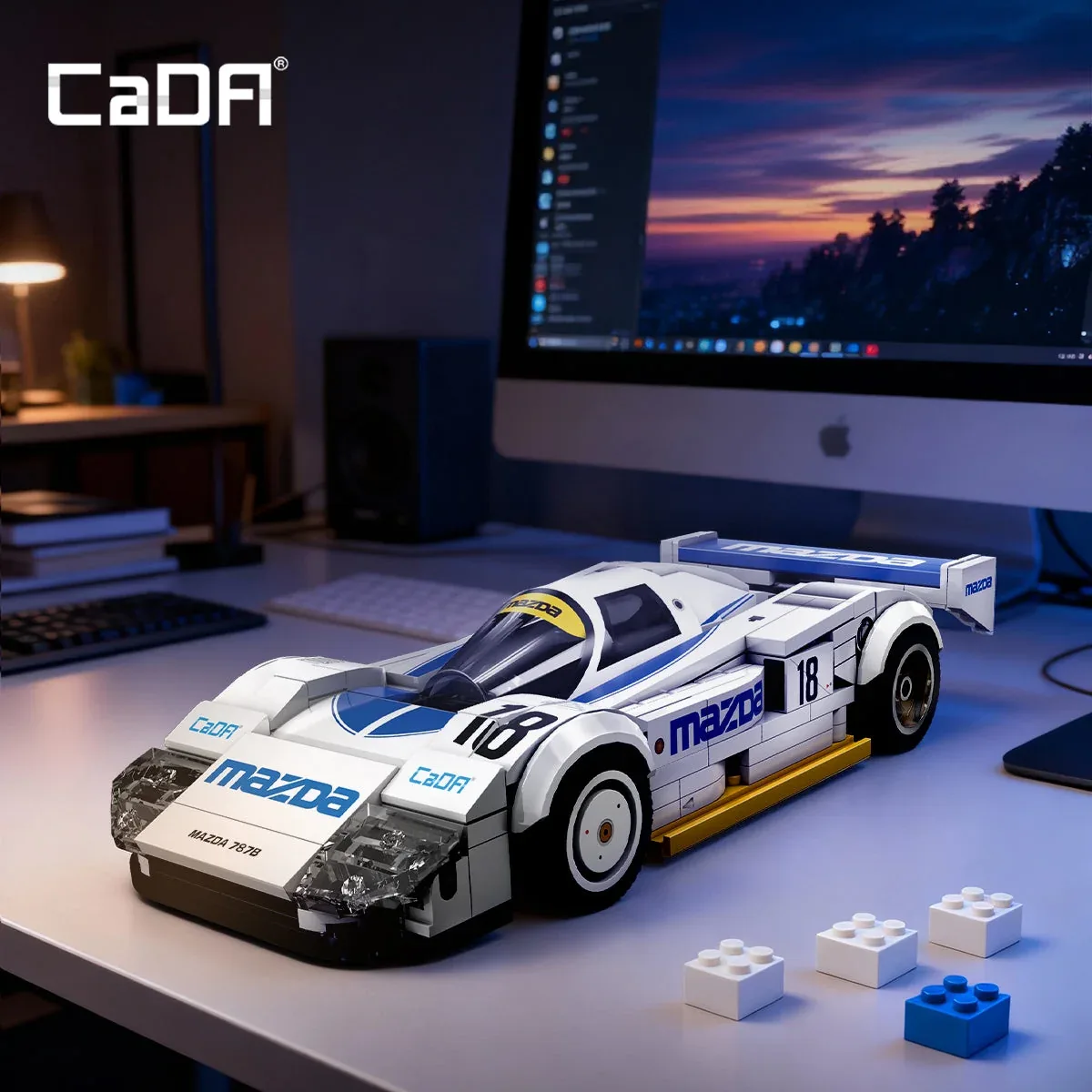 CaDA MAZDA 787B (#18) 1991 1:24 (CADA-C55029W) - prix | Brick Broker