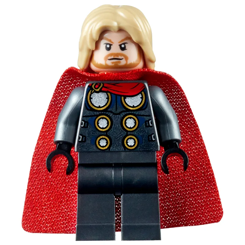 Thor, Red Cape, Tan Hair — dans quels sets LEGO ? (fig-009582) | Brick Broker