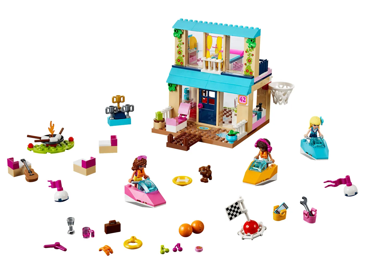 LEGO 10763 La Maison au bord du lac de Stephanie - prix | Brick Broker