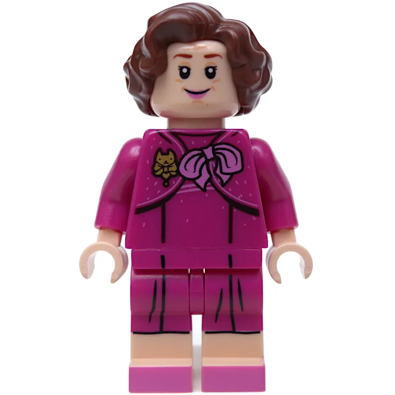Professor Dolores Umbridge, Magenta Dress — minifigurine LEGO | Brick Broker