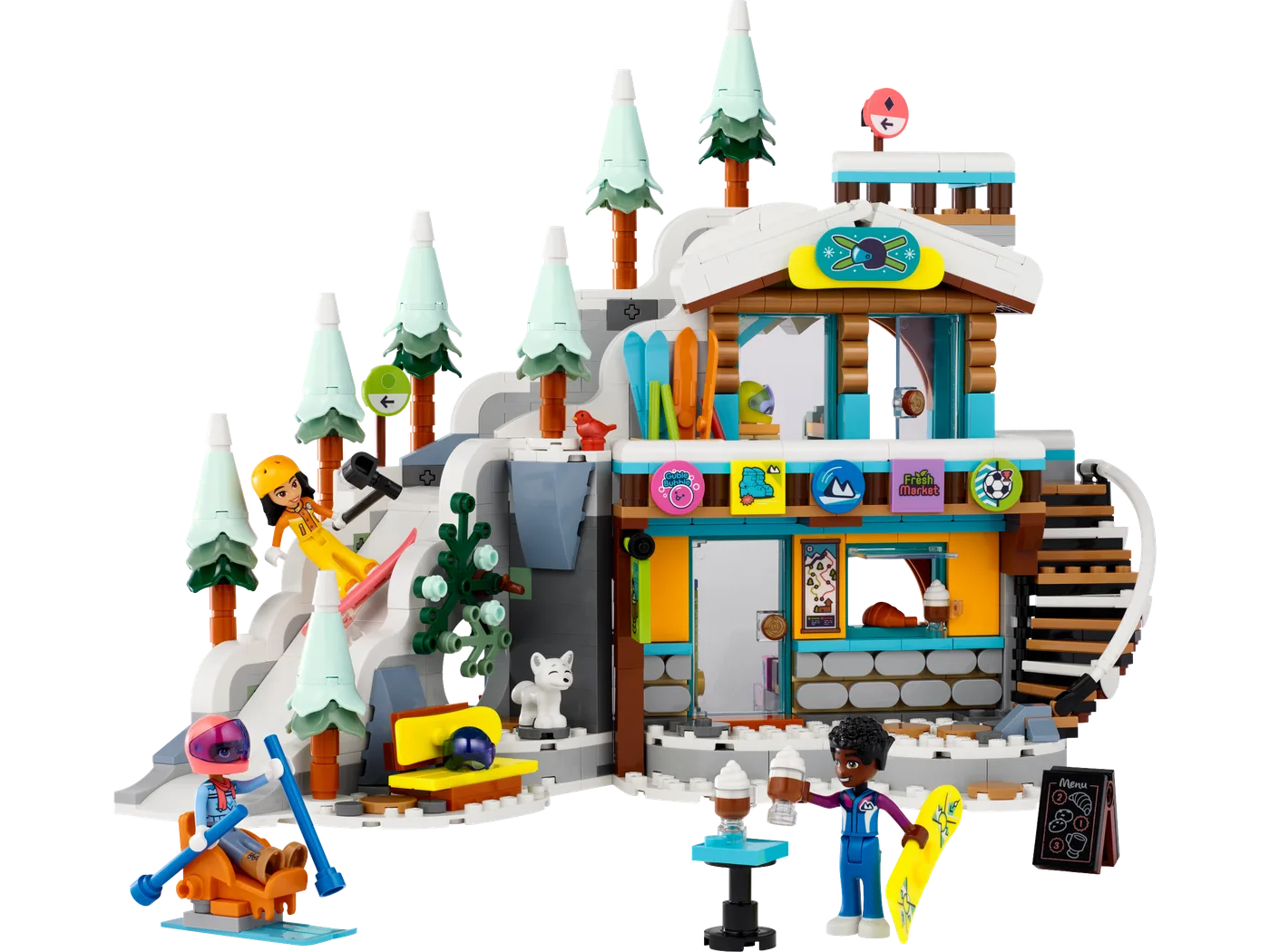 LEGO 41756 Piste de ski et café de vacances - prix | Brick Broker