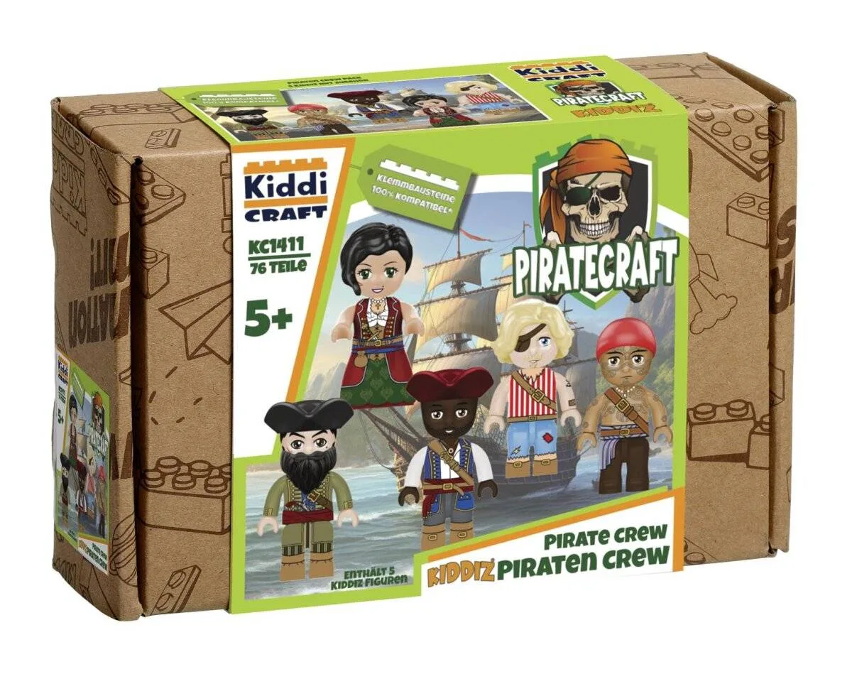 Kiddicraft Équipe de pirates (KID-KC1411) - prix | Brick Broker