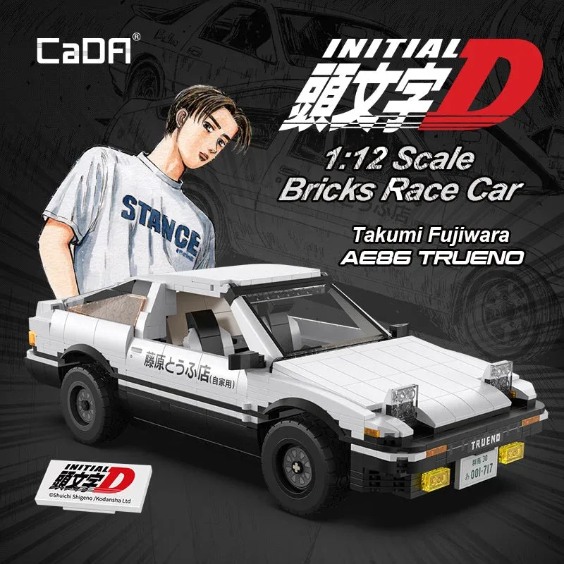 CaDA Initial D 1:12 Toyota Trueno AE86 (CADA-C61024W) - preis | Brick Broker