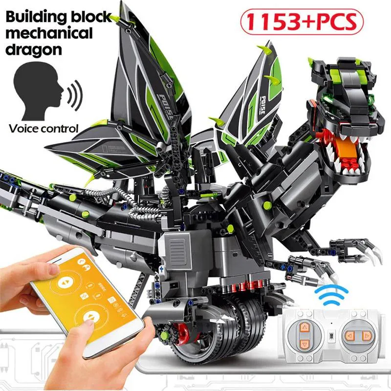Mould King Le Dragon équilibré télécommandé (MOU-13029) - prix | Brick Broker