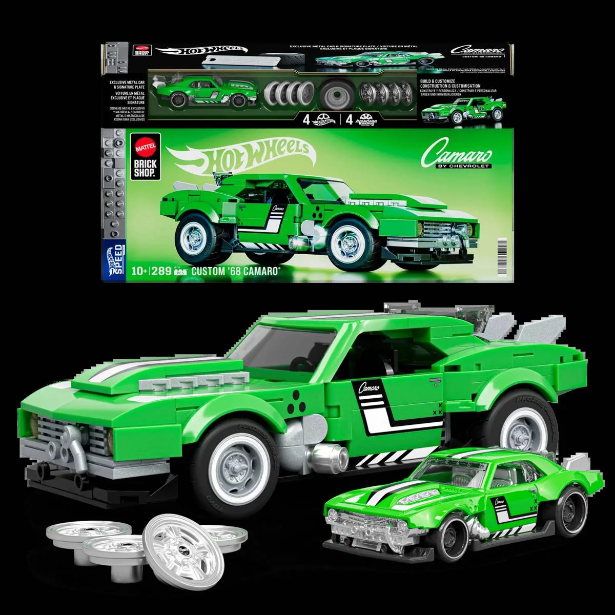 Mattel Boutique LEGO Hot Wheels™ Custom ’68 Camaro™ (JFT16) - prix | Brick Broker