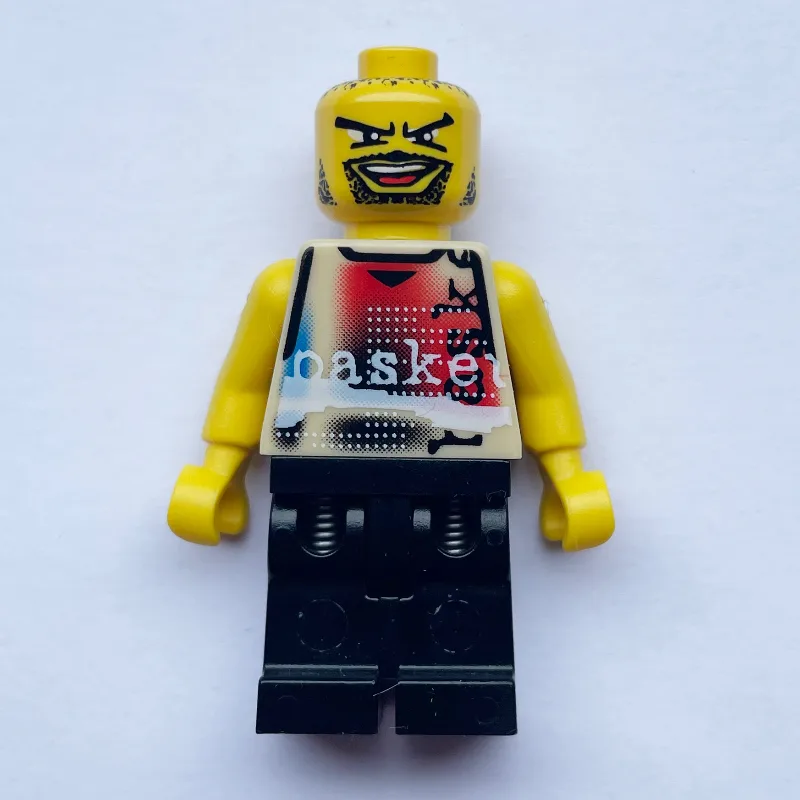 Basketball Player, Tan Torso, Black Legs — minifigurine LEGO | Brick Broker