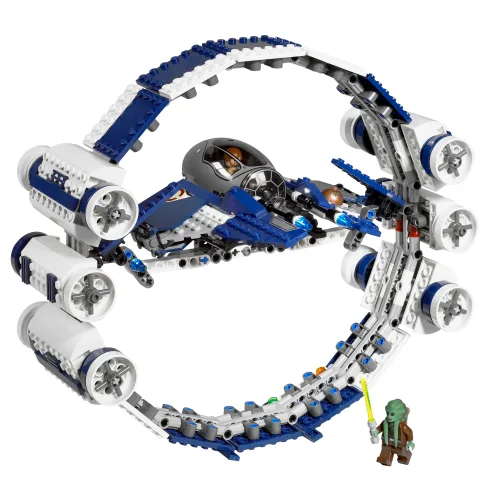 LEGO 7661 Chasseur Jedi avec Anneau d'Hyperpropulsion - prix | Brick Broker