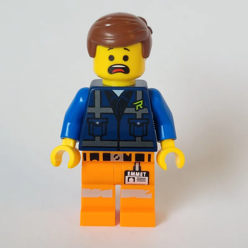 Emmet, Dark Blue Rex Dangervest Vest — dans quels sets LEGO ? (fig-007078) | Brick Broker