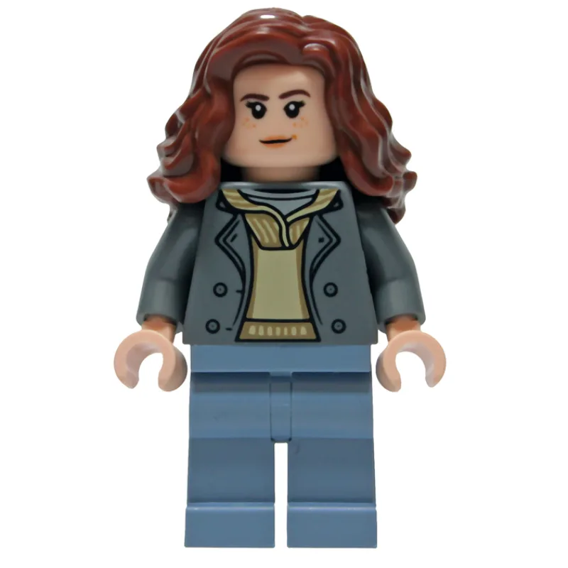 Hermione Granger, Dark Bluish Gray Jacket, Sa… — minifigurine LEGO | Brick Broker