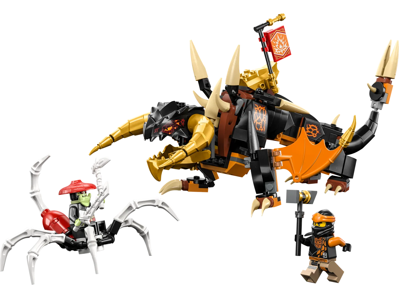 LEGO 71782 Dragon terrestre ÉVO de Cole - prix | Brick Broker