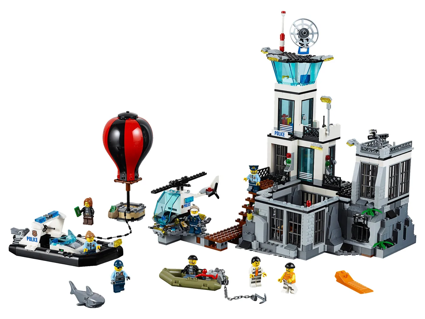 LEGO 60130 L'Île-Prison - prix et où acheter | Brick Broker