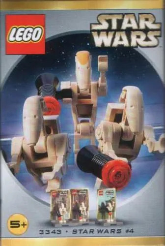 LEGO 3343 Star Wars #4 - Pack de Minifigurines Droïde de Combat - prix | Brick Broker