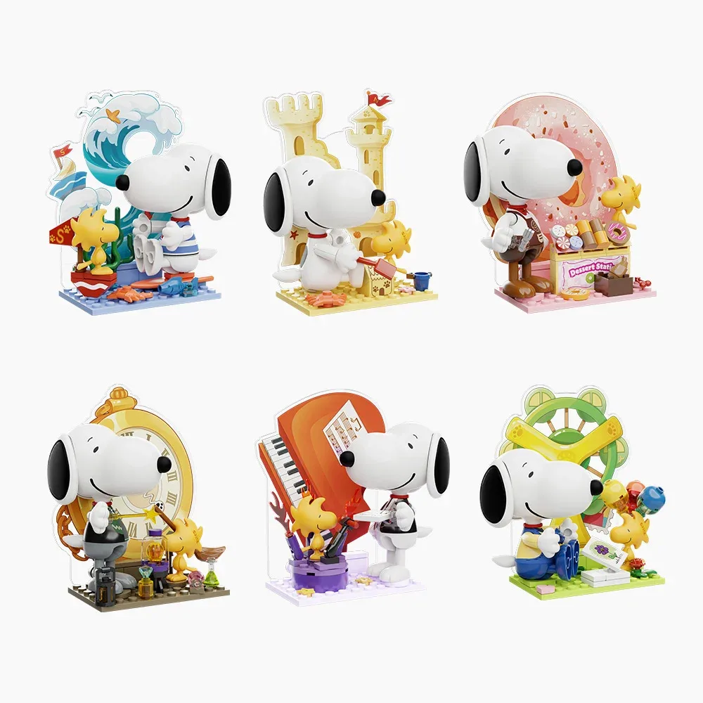Pantasy Snoopy Monde des Lettres Série Mondiale Boîte Mystère (PANT-86912-BOX) - prix | Brick Broker
