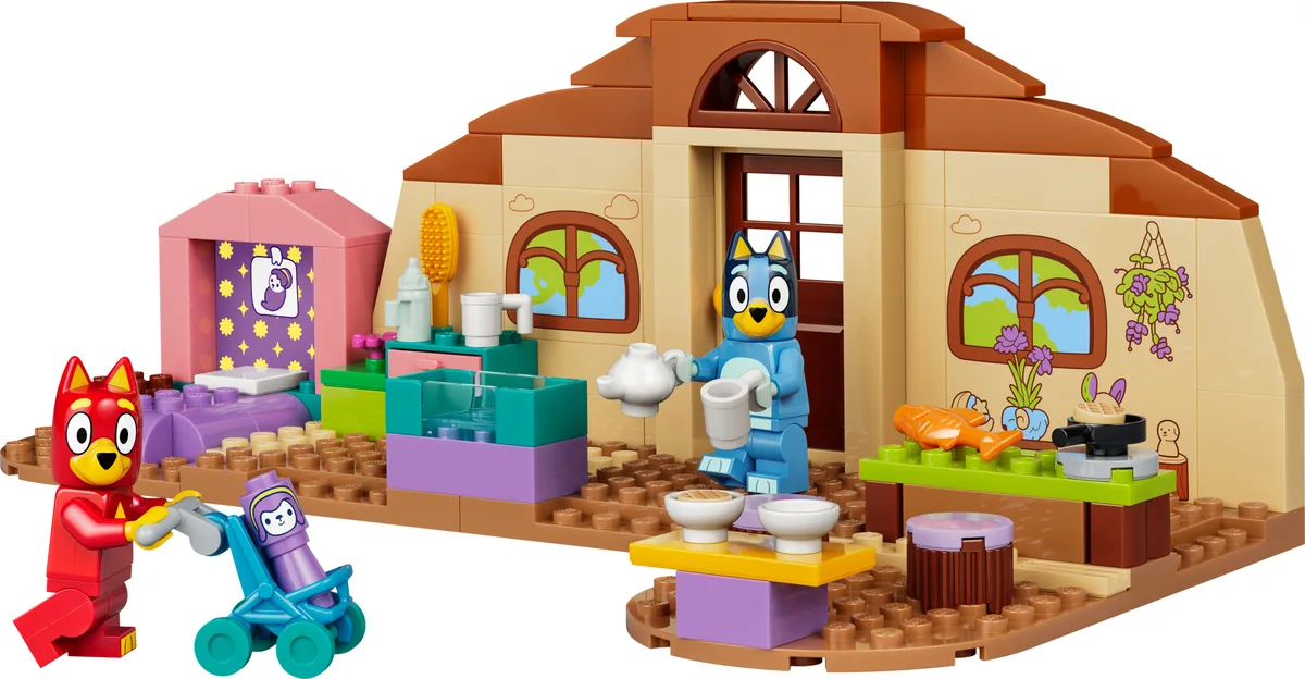 LEGO 11221 École avec Rusty & Bluey - prix | Brick Broker