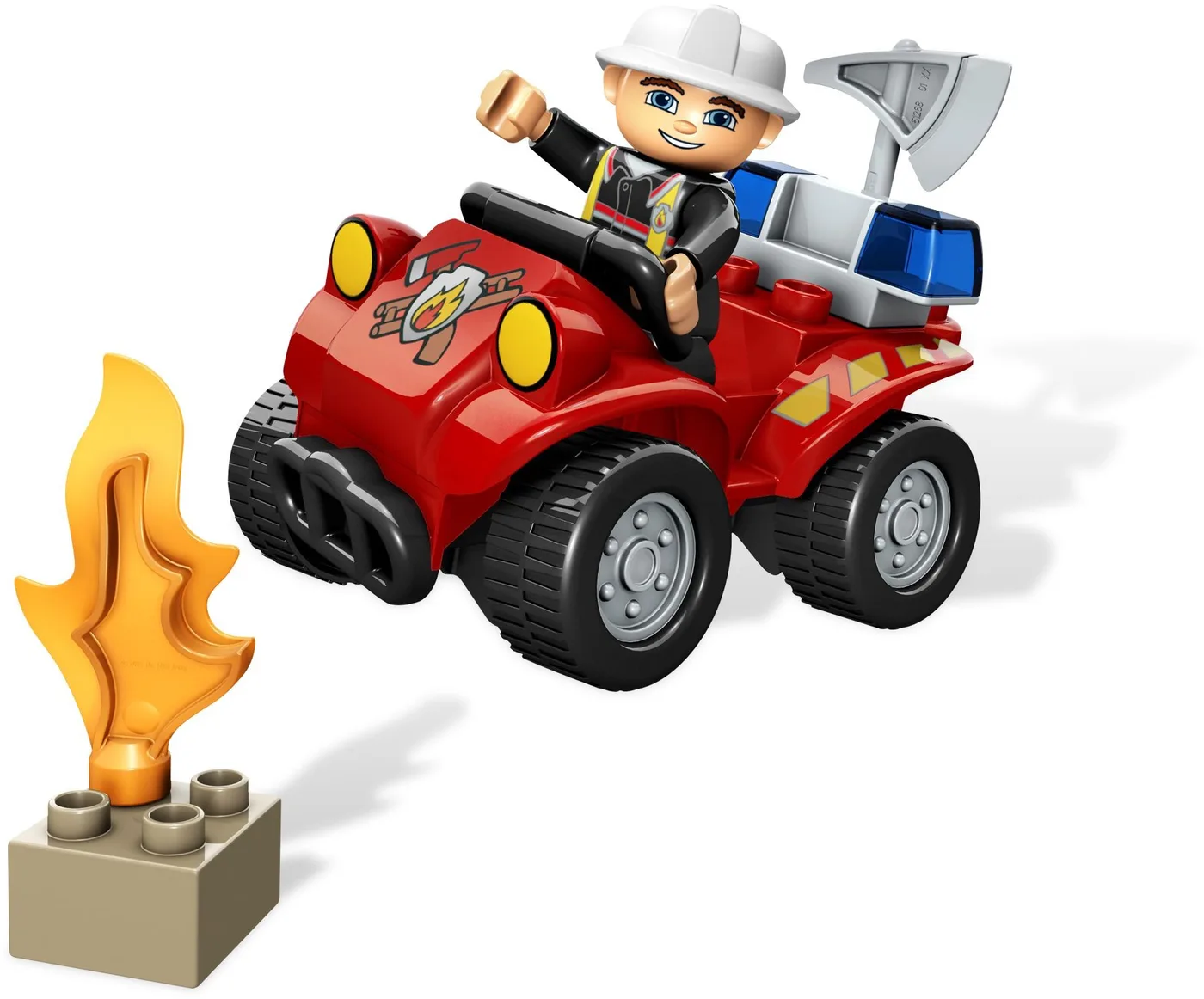 LEGO 5603 Chef des Pompiers (Voiture de Pompier) - prix | Brick Broker
