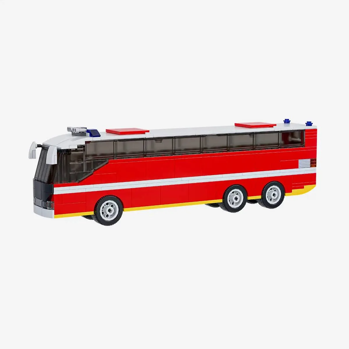 BlueBrixx Bus des sapeurs-pompiers 2 en 1 (BB-110261) - prix | Brick Broker