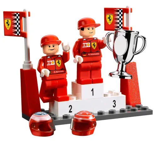 LEGO 8389 M. Schumacher et R. Barrichello - prix | Brick Broker