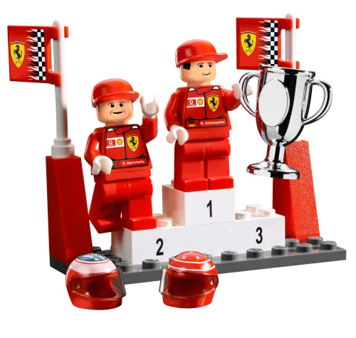 LEGO 8389 M. Schumacher et R. Barrichello - prix | Brick Broker