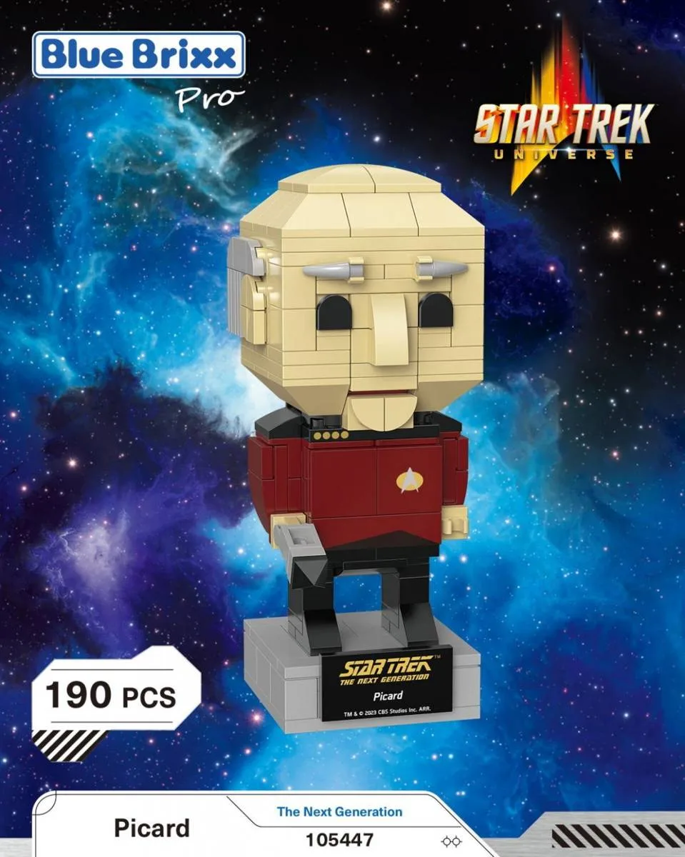 BlueBrixx Picard (Star Trek) (BB-105447) - prix | Brick Broker