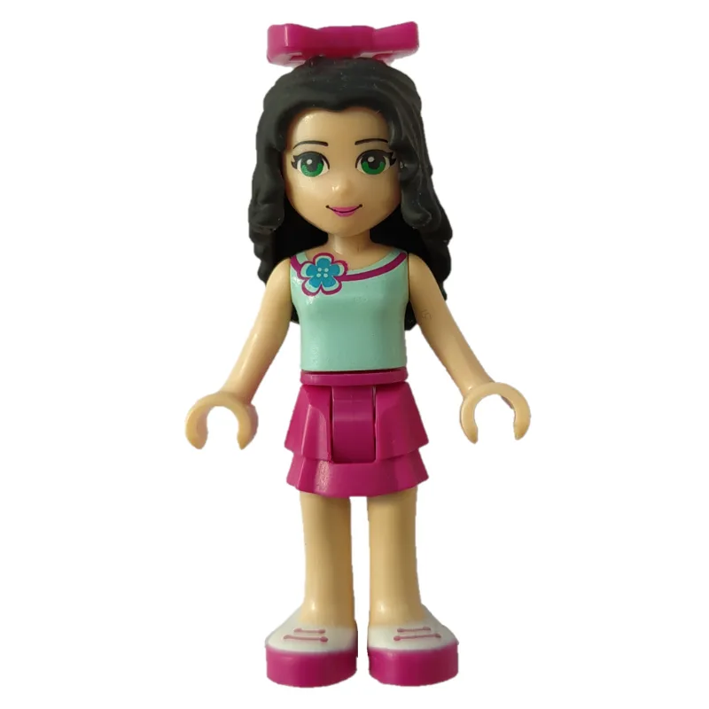 Emma - Light Aqua Top, Magenta Skirt — dans quels sets LEGO ? (fig-001094) | Brick Broker