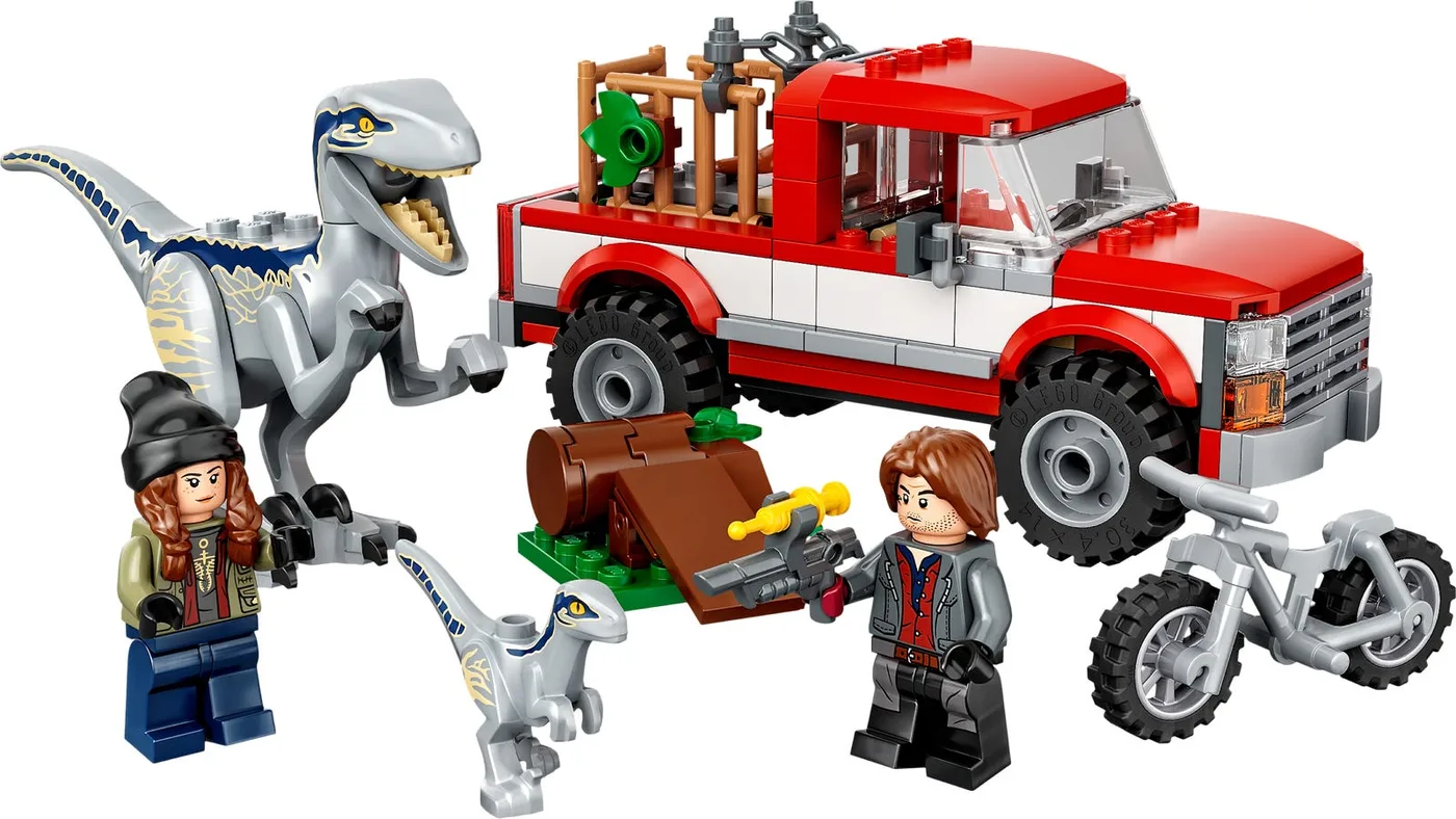 LEGO 76946 Capturer le Vélociraptor Bleu & Bêta - prix | Brick Broker