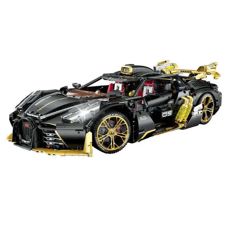 JIESTAR Kit de modèle GULY 1:8 Hypercar sombre électroplaqué 10631 (JS-10631) - prix | Brick Broker