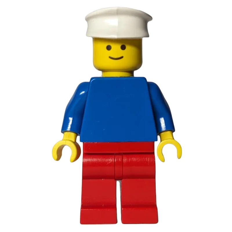 Blue Torso, Red Legs, White Cap — dans quels sets LEGO ? (fig-011076) | Brick Broker
