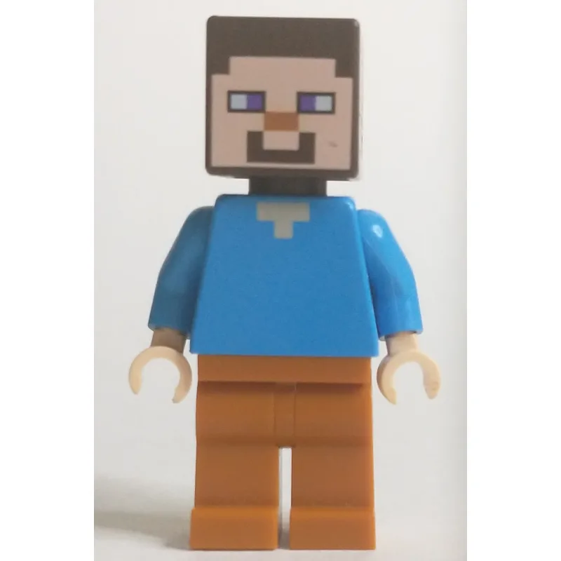 Steve with Dark Orange Legs — dans quels sets LEGO ? (fig-006501) | Brick Broker