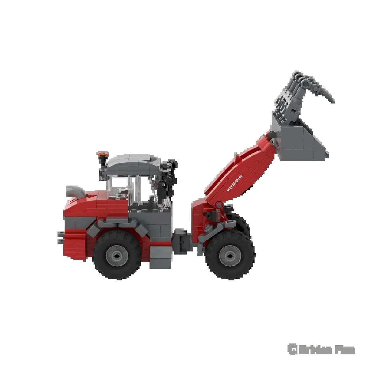 BRIXIES Weidemann™ 3060 Godet preneur et fourche à palettes + Accessoires (BRIXIES-222.844) - prix | Brick Broker