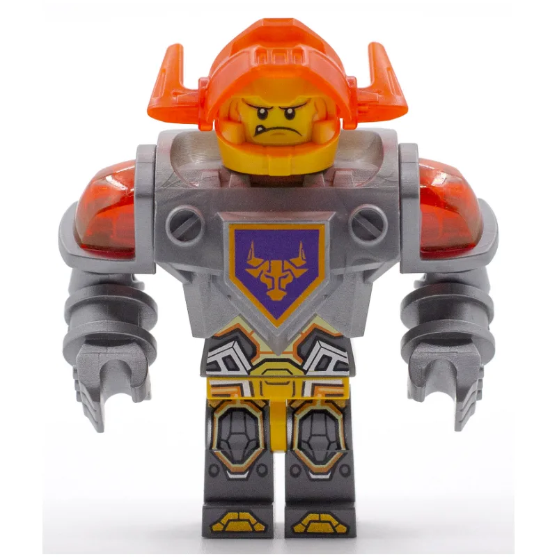 Axl with Trans-Neon Orange Visor — dans quels sets LEGO ? (fig-003125) | Brick Broker