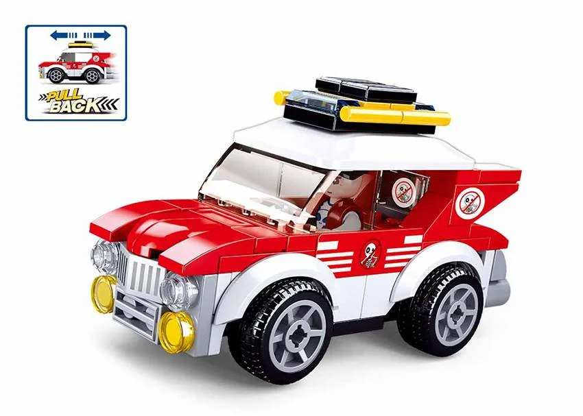 Sluban Voiture de rallye à friction (SLB-M38-B1083) - prix | Brick Broker