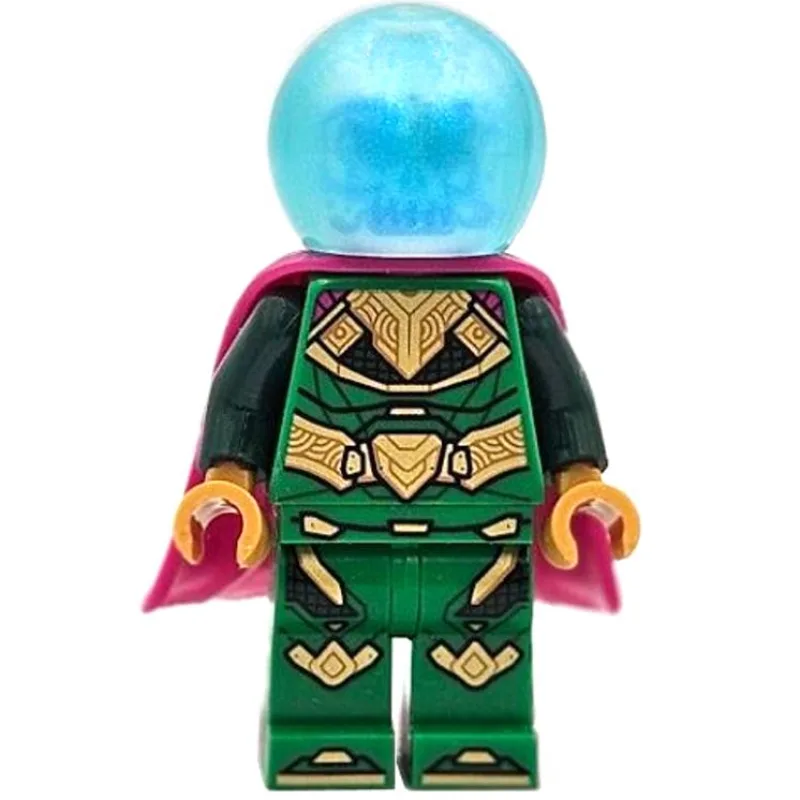 Mysterio, Green Outfit, Opal Trans-Light Blue… — minifigurine LEGO | Brick Broker