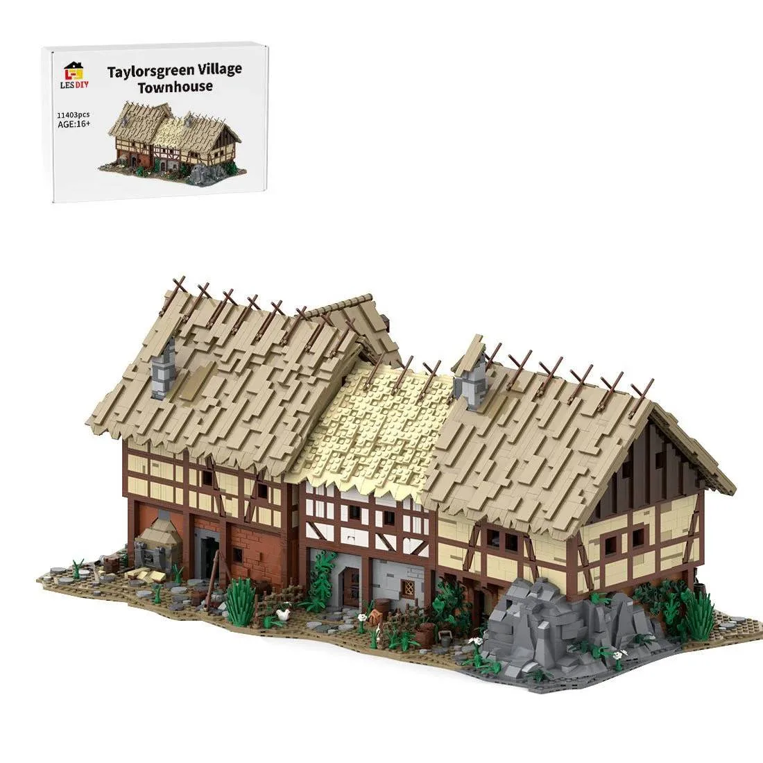 LesDiy Maison de Ville Médiévale Taylorsgreen (LESDIY-3616963) - prix | Brick Broker