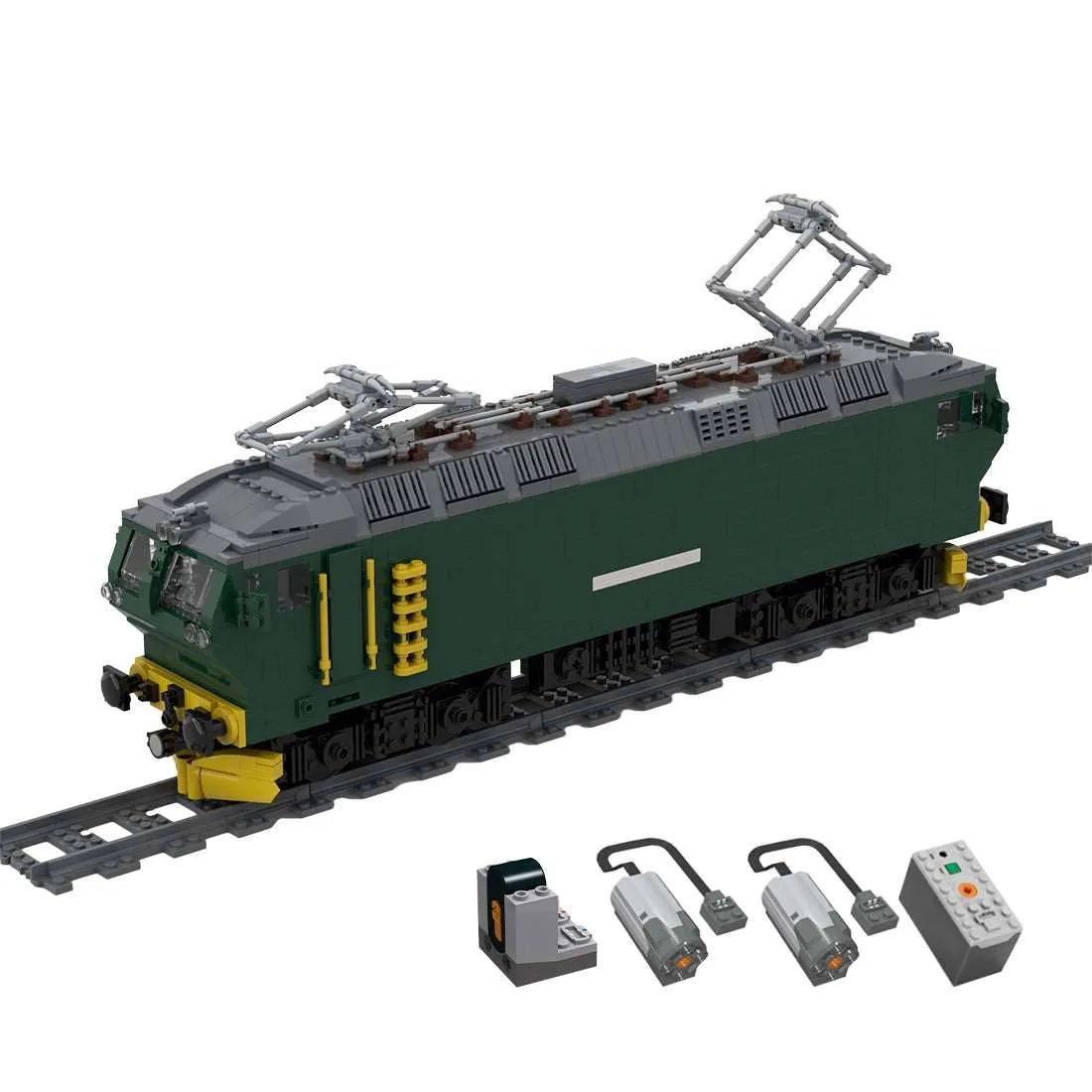 LesDiy Train locomotive électrique EL17 Klemmbausteine (LESDIY-3547441) - prix | Brick Broker