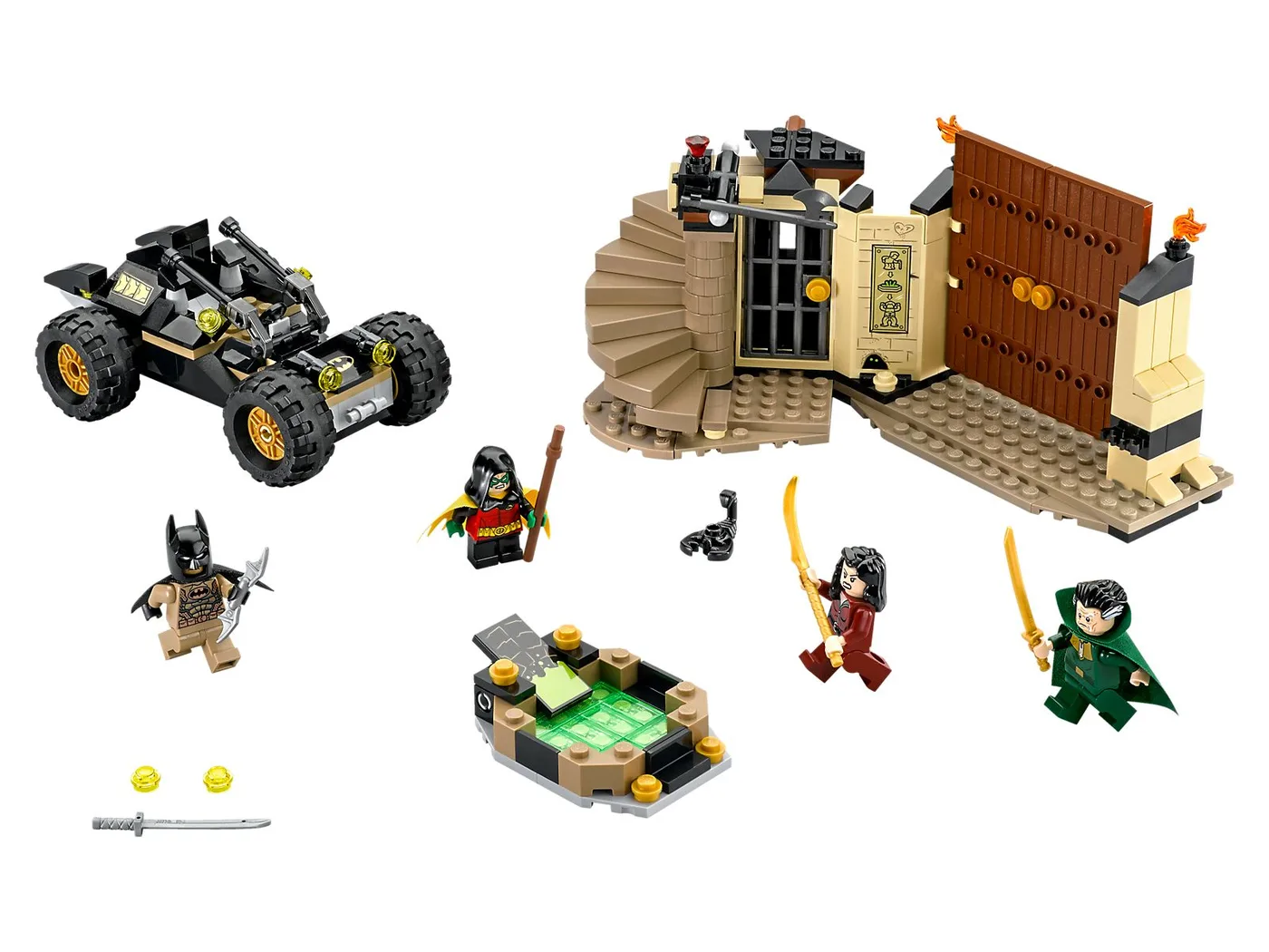LEGO 76056 Batman : Le sauvetage de Ra's al Ghul - prix | Brick Broker