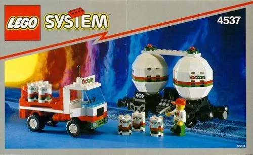 LEGO 4537 Wagon Citerne Double Octan - prix | Brick Broker
