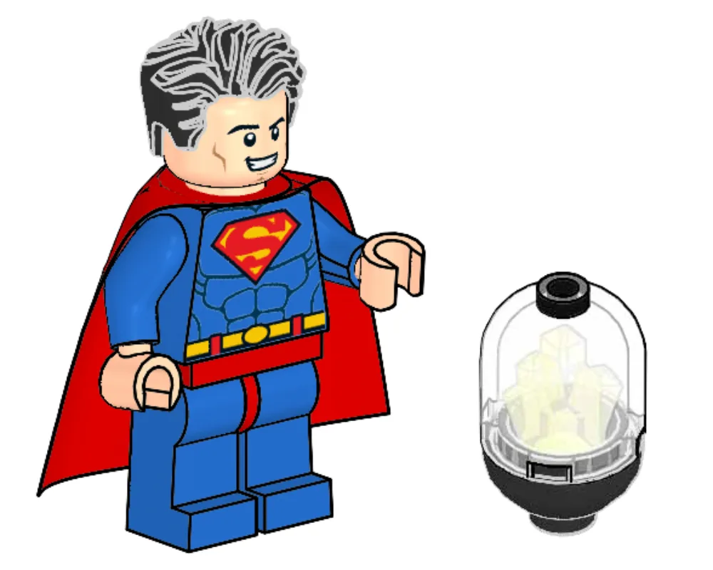 LEGO 211903 Superman et Kryptonite - prix | Brick Broker
