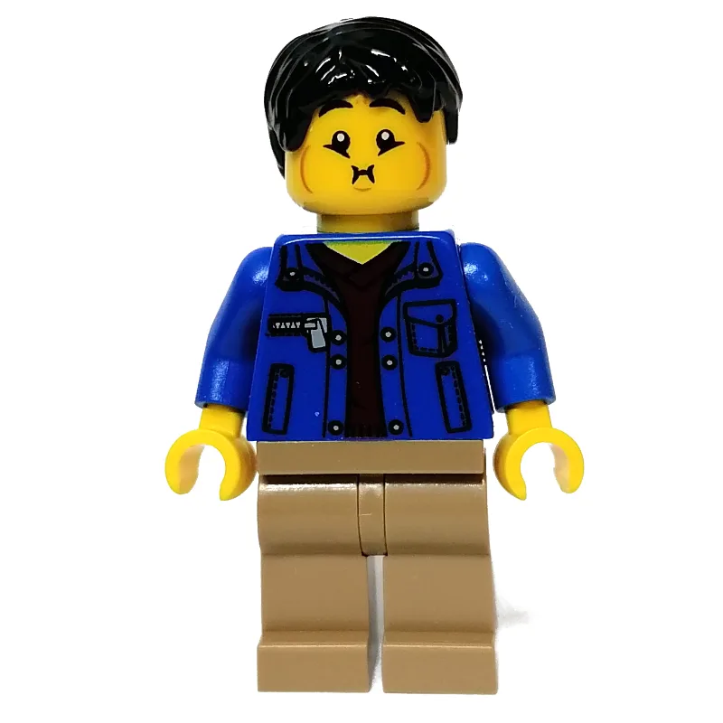 Blue Torso, Dark Tan Legs, Black Hair — dans quels sets LEGO ? (fig-011899) | Brick Broker