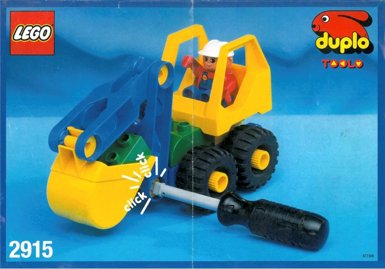 LEGO 2915 Mini-pelle - prix et où acheter | Brick Broker