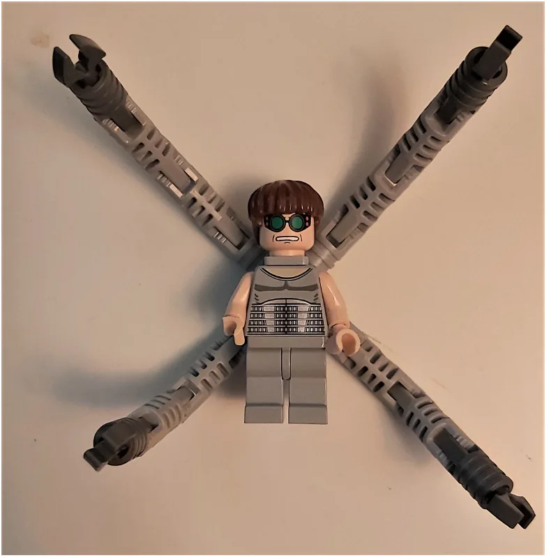 Dr. Octopus / Doc Ock with Green Glasses and… — minifigurine LEGO | Brick Broker