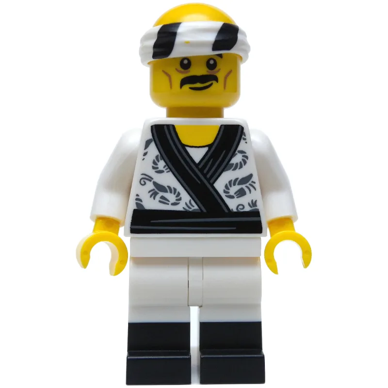 Sushi Chef (CMF) — dans quels sets LEGO ? (fig-001650) | Brick Broker