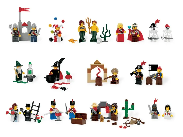LEGO 9349 Minifigurines de Contes de Fées et Historiques - prix | Brick Broker