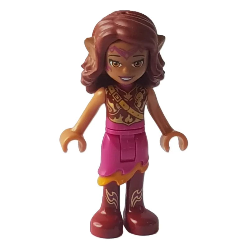 Azari Firedancer in Magenta and Gold Outfit w… — minifigurine LEGO | Brick Broker